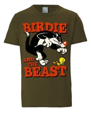 T-Shirt Looney Tunes Sylvester & Tweety mit coolem Print