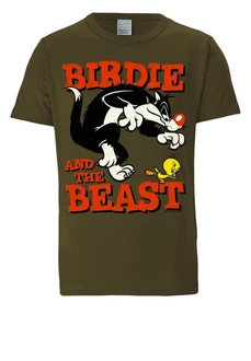 LOGOSHIRT T-Shirt Looney Tunes Sylvester & Tweety