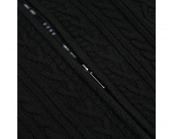 Allthemen Cardigan mit Stehkragen Strickjacke Herren Dunkelgrau/Dunkelblau/Schwarz/Grau