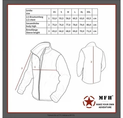 MFH US Pea Coat blau