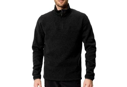 VAUDE Stehkragenpullover Mens Rienza Pullover III SCHWARZ