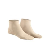 Hudson Basicsocken Dry Cotton Sneaker Socken Beige/Khaki/Weiß/Braun