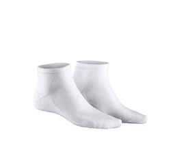 Hudson Basicsocken Dry Cotton Sneaker Socken Weiß/Creme/Grau