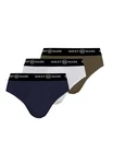 WESTMARK LONDON Slip Logan 3-PACK Schwarz/Dunkelblau/Khaki