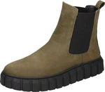 Piazza Stiefeletten Chelseaboots Dunkelgrün/Khaki