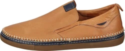 Manitu Slipper mit Gummizug Beige/Braun