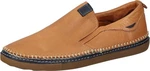 Manitu Slipper mit Gummizug Beige/Braun