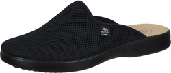 Fly Flot Pantoletten Pantoffel Hellblau/Schwarz/Dunkelblau