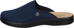 Fly Flot Pantoletten Pantoffel Hellblau/Dunkelblau/Blau
