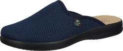 Fly Flot Pantoletten Pantoffel Hellblau/Dunkelblau/Blau