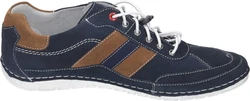 Manitu Schnürer Schnürschuh Blau/Dunkelblau/Hellblau/Braun