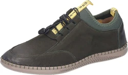Manitu Schnürer Schnürschuh Dunkelgrün/Grün