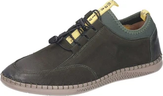 Manitu Schnürer Schnürschuh Dunkelgrün/Grün