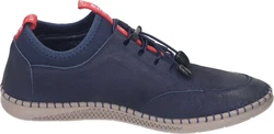 Manitu Schnürer Schnürschuh Blau/Dunkelblau/Hellblau