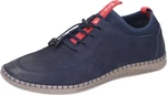 Manitu Schnürer Schnürschuh Blau/Dunkelblau/Hellblau