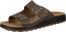 Pantoletten Pantolette aus echtem Fettleder