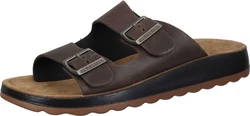 Fly Flot Pantolette Dunkelbraun/Braun