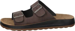 Fly Flot Pantolette Dunkelbraun/Braun