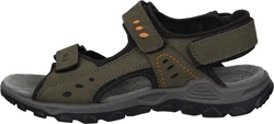 Manitu Outdoorsandale Dunkelgrün/Khaki/Grün