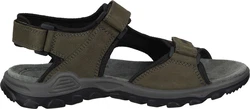 Manitu Outdoorsandale Dunkelgrün/Khaki/Grün