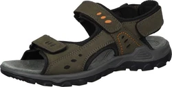 Manitu Outdoorsandale Dunkelgrün/Khaki/Grün