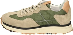 Manitu Schnürer Schnürschuh Dunkelgrün/Khaki/Beige/Grün