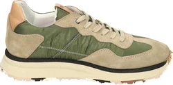 Manitu Schnürer Schnürschuh Dunkelgrün/Khaki/Beige/Grün
