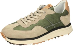 Manitu Schnürer Schnürschuh Dunkelgrün/Khaki/Beige/Grün
