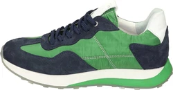Manitu Schnürer Schnürschuh Blau/Türkis/Dunkelgrün