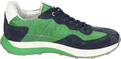 Manitu Schnürer Schnürschuh Blau/Türkis/Dunkelgrün