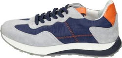 Manitu Schnürer Schnürschuh Grau/Blau/Dunkelblau