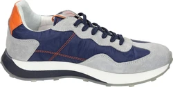 Manitu Schnürer Schnürschuh Grau/Blau/Dunkelblau