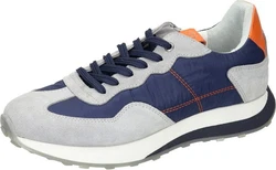 Manitu Schnürer Schnürschuh Grau/Blau/Dunkelblau