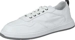 Manitu Schnürschuh Creme/Weiß/Grau/Blau