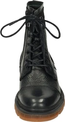 Manitu Stiefel Schnürstiefelette Schwarz