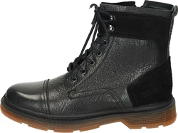 Manitu Stiefel Schnürstiefelette Schwarz