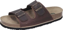 Pantoletten Pantolette aus echtem Fettleder