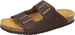 Pantoletten Pantolette aus echtem Fettleder