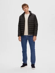 SELECTED HOMME Steppjacke SLHBarry Schwarz/Dunkelgrün