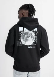 Alpha Industries Hoodie Dark Side Dunkelblau/Blau/Schwarz