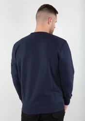 Alpha Industries Sweater NASA Reflective Dunkelblau/Dunkelgrau/Blau