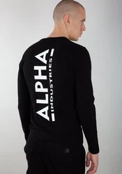 Alpha Industries Longsleeve Back Print Heavy LS 