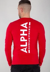 Alpha Industries Longsleeve Back Print Heavy LS 