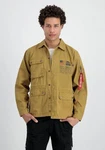 Alpha Industries Fieldjacket Khaki/Dunkelgrün/Braun/Beige/Grau