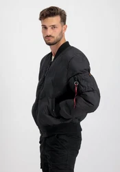 Alpha Industries Winterjacke Men Cold Weather Jackets Schwarz/Rot/Dunkelrot