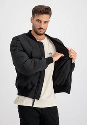 Alpha Industries Winterjacke Men Cold Weather Jackets Schwarz/Rot/Dunkelrot