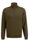 FYNCH-HATTON Strickpullover Dunkelgrün/Khaki