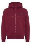 Chiemsee Sweatjacke mit Jumper-Motiven Bordeaux/Dunkelrot