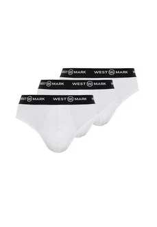 WESTMARK LONDON Slip Logan 3-PACK Weiß/Schwarz WESTMARK LONDON Slip Logan 3-PACK Weiß/Schwarz