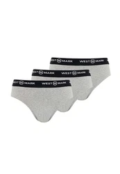 WESTMARK LONDON Slip Logan 3-PACK Grau